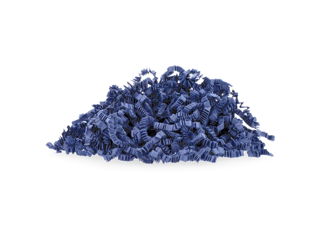 PDR-01/M: 100 gr.<br>Blue color shredded paper 1