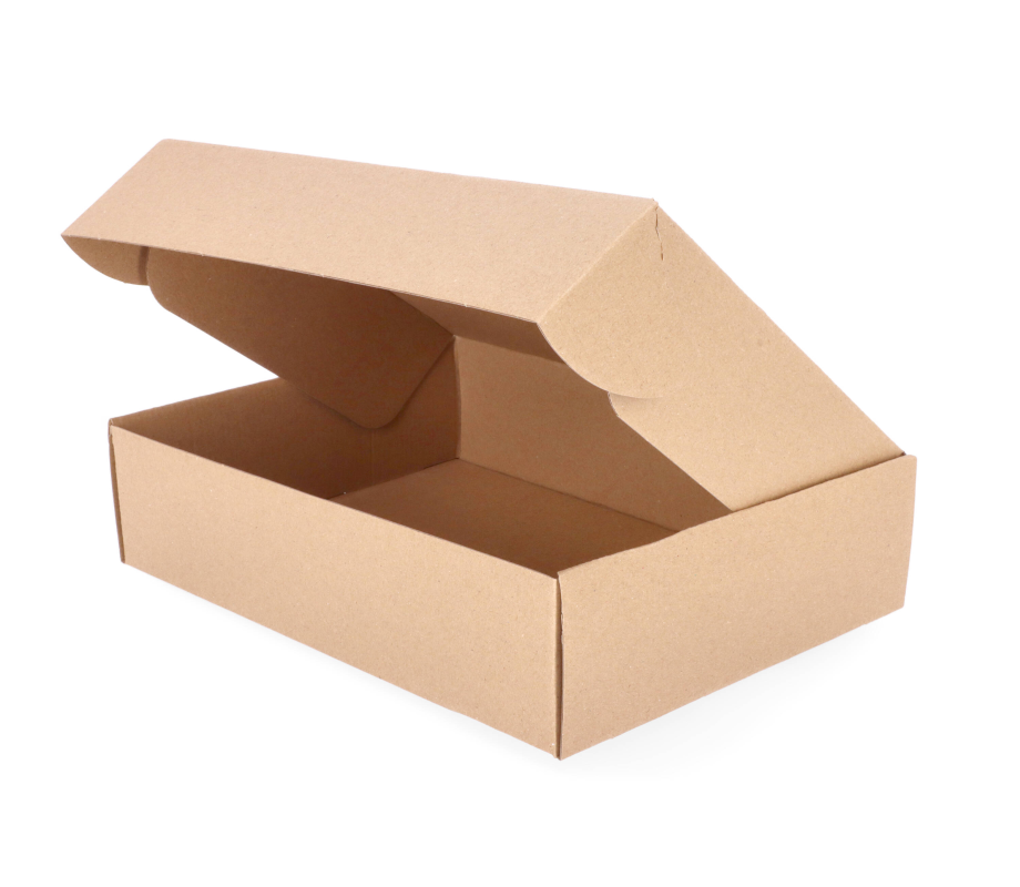 427-11: 320 x 240 x 80 mm cardboard box with quick closure FEFCO 0427  1