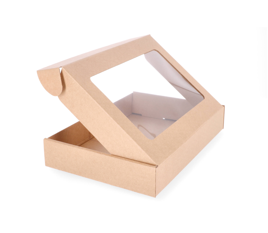 427-3: 300 x 215 x 50 mm cardboard box with quick closure FEFCO 0427 4