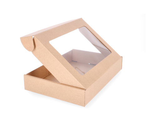 427-3: 300 x 215 x 50 mm cardboard box with quick closure FEFCO 0427 3