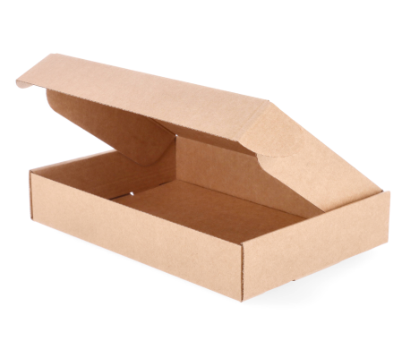 427-7: 216 x 148 x 38 mm cardboard box with quick closure FEFCO 0427 2