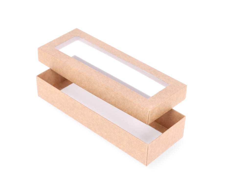 DDP-17L: 220 x 80 x 40 mm<br>two part box with window 4