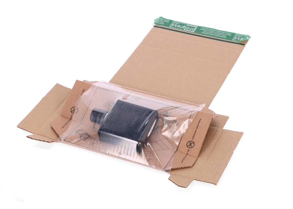 GSP-FP/2: 200 x 150 x 40 mm secure shipping box 1