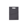 MMK-1: Juodos spalvos 250 x 350 mm neaustinės medžiagos maišelis su kirsta rankenėle 3