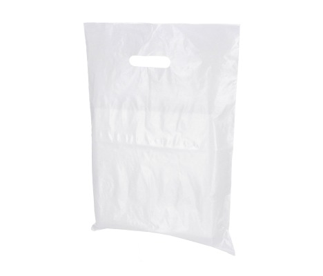 MSKR-2: 300 x 400 mm 100 vnt. plastikinis maišelis su kirsta rankenėle 1