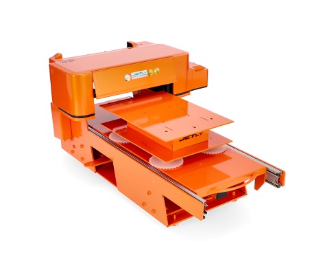 PRINT-A4/5:<br>Maistinis  spausdintuvas JetLt, oranžinės spalvos A4 1