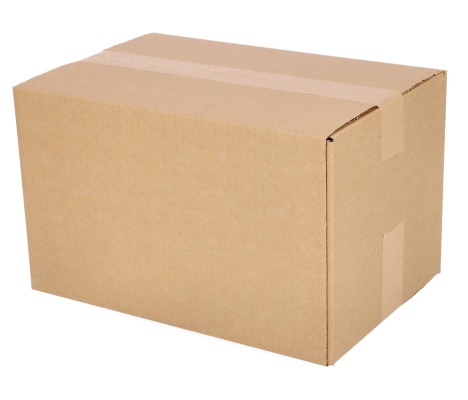 SD-8 380 x 253 x 228 mm corrugated cardboard box 1