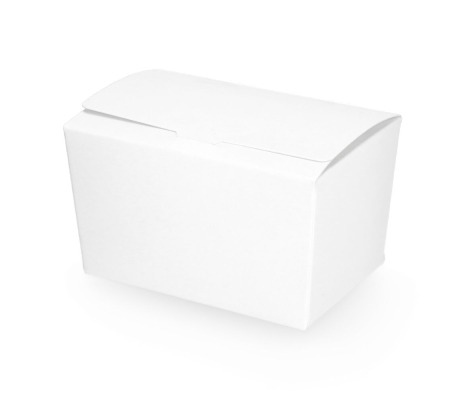 TRF-1B, 106x64x65 mm, baltos spalvos dėžė Truffle saldainiams 1