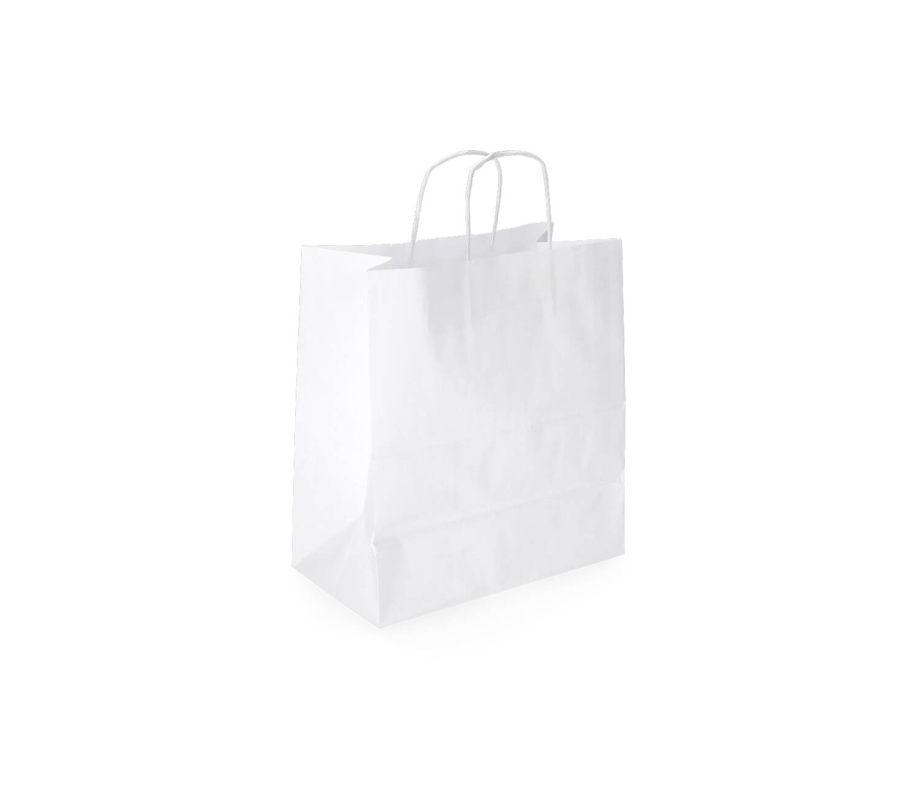 TW-7: 305 x 170 x 340 mm paper bag with twist paper handles 1